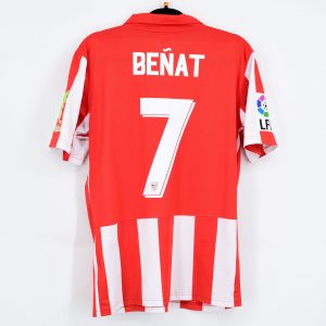 2013-14 Ath. Club Bilbao Home Shirt #7 BEÑAT (Very Good) M