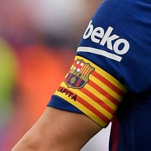 Barcelona Home Captain Armband MESSI Brazalete Capitán Réplica - Image 3