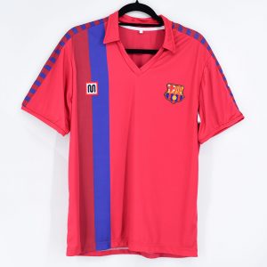 1988-89 Barcelona Third Retro Red Shirt #10