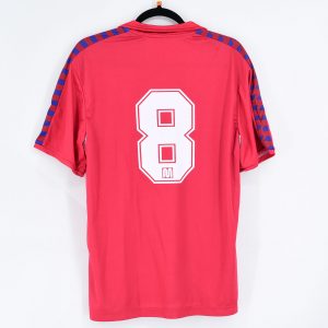 1990-91 Barcelona Third Retro Red Shirt #8 STOICHKOV - Image 2