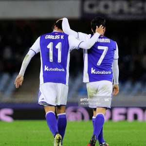 2016-17 Real Sociedad Home Name Set #11 CARLOS VELA - Image 3