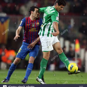 2011-12 Barcelona Home Shirt #16 SERGIO Match Worn vs Betis - Image 3