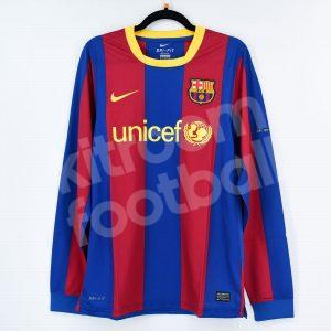 2010-11 Barcelona Player Issue Home Shirt L/S *New* M - Image 1