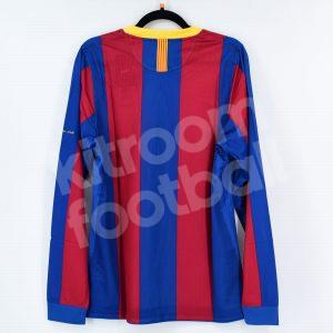 2010-11 Barcelona Player Issue Home Shirt L/S *New* M - Image 3