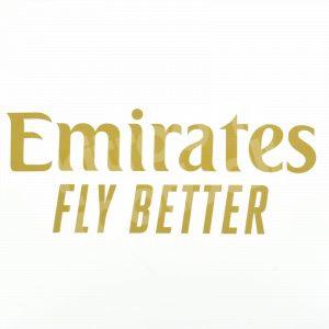2019-20 Real Madrid Emirates Fly Better Sponsor Patch Repro