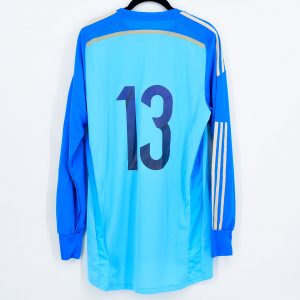 2015 Spain Goalkeeper Shirt #13 DE GEA Player Issue Adizero