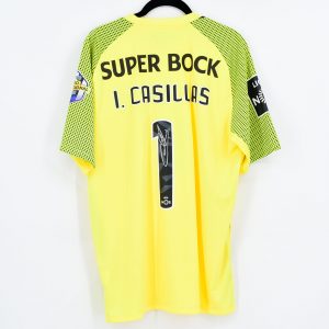 2018-19 Porto Goalkeeper Shirt #1 I. CASILLAS Signed