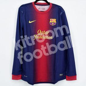 2012-13 Barcelona Player Issue Home L/S Shirt *New* L