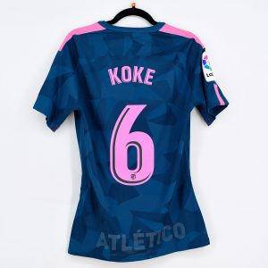 2017-18 Atletico Madrid Player Issue Third Shirt #6 KOKE - Image 1