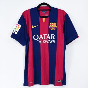 2014-15 Barcelona B Home Shirt #32 PALENCIA Match Worn - Image 2