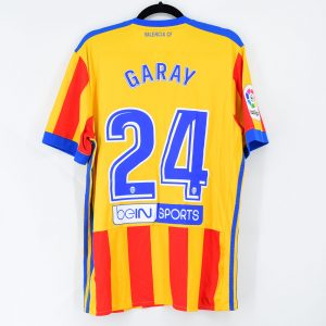 2017-18 Valencia CF Third Shirt #24 GARAY Match Un Worn - Image 1
