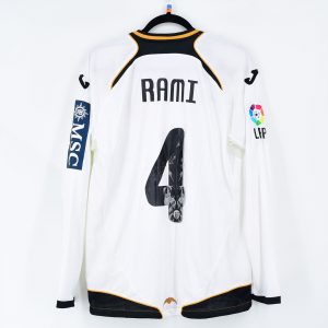 2011-12 Valencia CF Home Shirt #4 RAMI Match Worn - Image 1