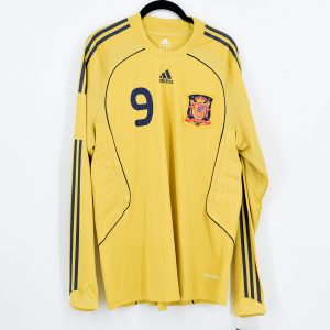 Euro 2008 Spain Away Shirt Player Issue #9 F. TORRES Formotion - Image 2