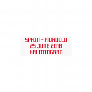 FIFA World Cup 2018 Morocco vs Spain Match Detail MDT Patch Repro