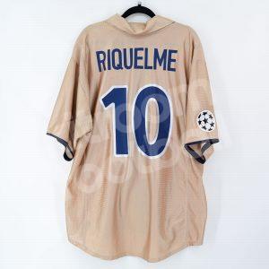 2002-03 Barcelona Third Shirt #10 RIQUELME Champions League (Good) XL - Image 1