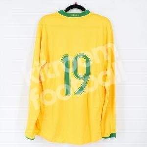 2006-08 Brazil Home Shirt Match Worn #19 BAPTISTA Friendly - Image 1