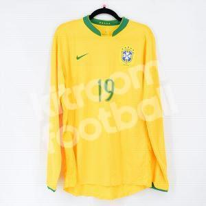 2006-08 Brazil Home Shirt Match Worn #19 BAPTISTA Friendly - Image 2