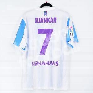 2015-16 Málaga CF Home Shirt #7 JUANKAR Match Worn L