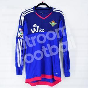 2015-16 Betis Goalkeeper Shirt (Very Good) Adidas L