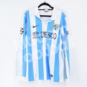 2012-3 Málaga CF Home Shirt #10 J. BAPTISTA Match Worn Champions League - Image 2