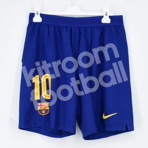 2019-20 Barcelona Authentic Home Shorts #10 MESSI Champions League *New*