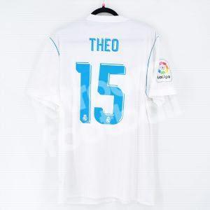 2017-18 Real Madrid Home Shirt #15 THEO Adidas (Excellent) L