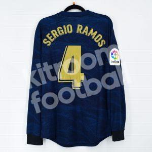 2019-20 Real Madrid Player Issue Shirt Away #4 SERGIO RAMOS M - Image 1