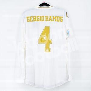 Real Madrid Player Issue Shirt Final Supercopa 2020 #4 SERGIO RAMOS L