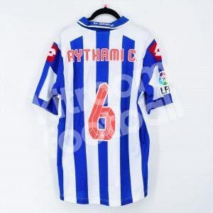 2012-13 Deportivo Home Shirt #6 AYTHAMI C. Match Worn