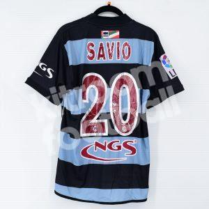 2006-07 Real Sociedad Away Shirt #20 SAVIO Match Worn - Image 1