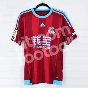 2015-16 Real Sociedad Away Shirt #7 BRUMA Match Worn - Image 2