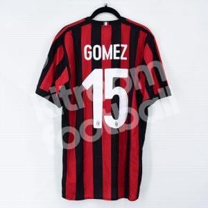2017-18 AC Milan Player Issue Shirt #15 GOMEZ (Excellent) Size 9