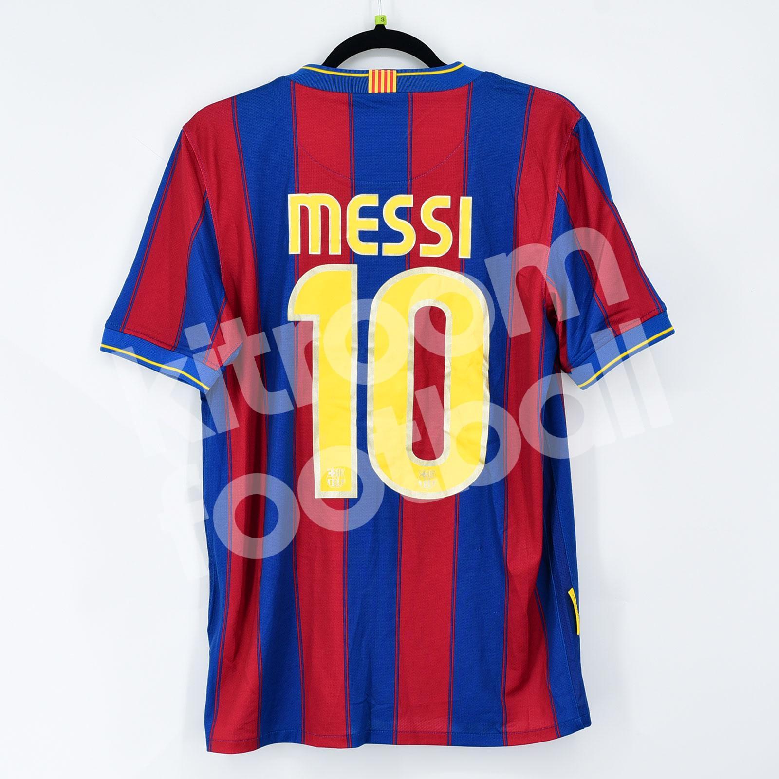 2009-10 Barcelona Home Shirt Messi #10 Nike *New* S – Kitroom Football