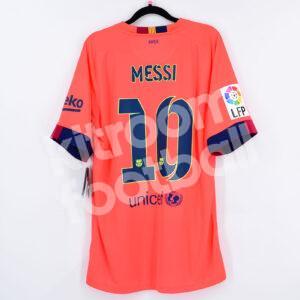 2014-15 Barcelona Away Shirt #10 MESSI BNWT L - Image 1