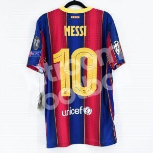 2020-21 Barcelona Home Match Shirt #10 MESSI Champions League - Image 1