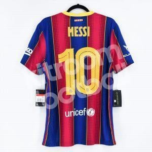 2020-21 Barcelona Home Match Shirt #10 MESSI Gamper Trophy