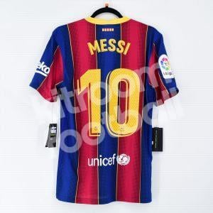 2020-21 Barcelona Home Match Shirt #10 MESSI La Liga - Image 1