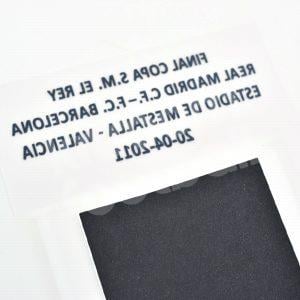 Final Copa del Rey 2011 Patch Real Madrid Badge Repro - Image 3