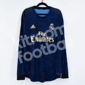 2019-20 Real Madrid Player Issue Shirt Away Long Sleeves L - Image 1