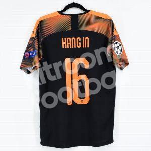 2019-20 Valencia Away Shirt #16 KANG IN Champions League *New* M