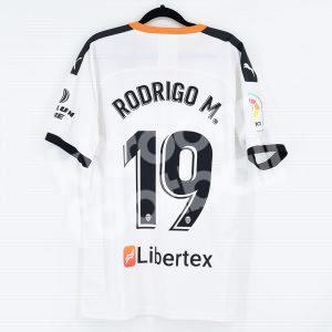 2019-20 Valencia Player Issue Home Shirt #19 RODRIGO M. *New* L