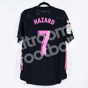 2020-21 Real Madrid Authentic Shirt Third #7 HAZARD La Liga M - Image 1