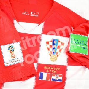 Croatia Final World Cup 2018 Home Shirt #7 RAKITIC vs France *New* M - Image 4