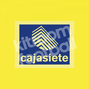 Las Palmas  Cajasiete Sponsor Patch Blue Repro - Image 1