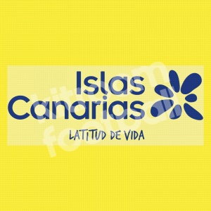 Las Palmas Sponsor Islas Canarias Home (Blue) Repro