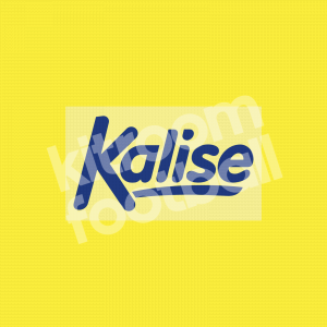 Las Palmas Sponsor Patch Kalise Blue Repro