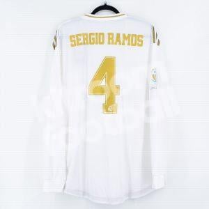 Real Madrid Player Issue Shirt Final Supercopa 2020 #4 SERGIO RAMOS XL