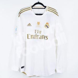 Real Madrid Player Issue Shirt Final Supercopa 2020 #4 SERGIO RAMOS XL - Image 3