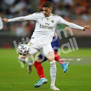 Real Madrid Player Issue Shirt Final Supercopa 2020 #15 VALVERDE S - Image 3
