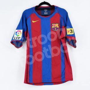 2004-05 Barcelona Home Shirt #30 MESSI Nike (Very Good) S - Image 3